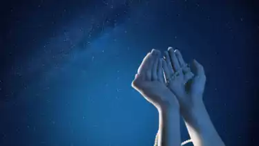 Ilustrasi doa di malam bulan Ramadhan