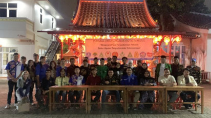 Perkokoh Keberagaman Bangsa, Pemuda Lintas Agama Bagikan Ratusan Makanan untuk Buka Puasa