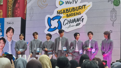 Trainee Chuang Asia Season 2 di Jakarta: Main Game Sarung Hingga Gombalin Fans Pakai Bahasa Indonesia