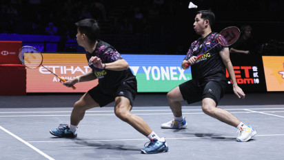 Kata-kata Sabar/Reza usai Kalah Dramatis dari Leo/Bagas di Semifinal All England 2025