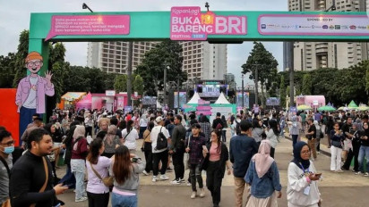 Puncak Gelaran Kapan Lagi Buka Bareng BRI Festival 2025, Banyak Aktivitas Seru Dihadirkan di GBK!