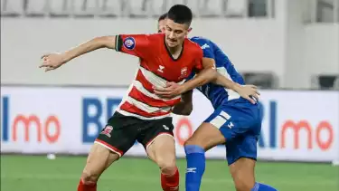 Gol Telat Andi Irfan ke Gawang PSIS Semarang Bawa Madura United Keluar dari Zona Degradasi