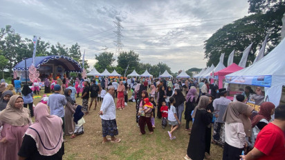 Sulap Lapangan Desa Jadi Kampung Ramadhan, Warga Kudus Geliatkan UMKM dan Pariwisata Lokal