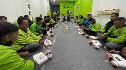 Apresiasi Kepada Driver, inDrive Bagikan Sembako dan Gelar Safety Briefing bagi Driver di Bandung
