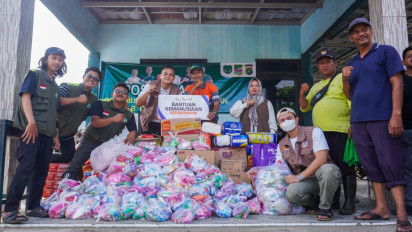 Bakrie Untuk Negeri Salurkan Bantuan Kemanusiaan untuk Warga Kabupaten Bekasi Terdampak Banjir
