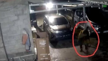 Terekam CCTV Pelaku Pencurian Mobil Berhasil Diringkus Intelkam Polrestabes Kurang 24 jam