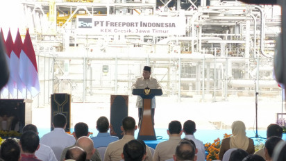 Resmikan Pabrik Pemurnian Emas Terbesar di Dunia, Prabowo: Indonesia Cetak Sejarah Baru!