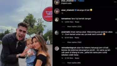 Aisar Khaled dan Jennifer Coppen