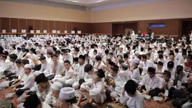 Ribuan anak yatim dan dhuafa