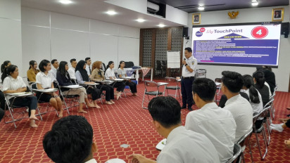 Daily Worker Prama Prami KAI Services Mendapatkan Pembekalan untuk Masa Angleb 2025