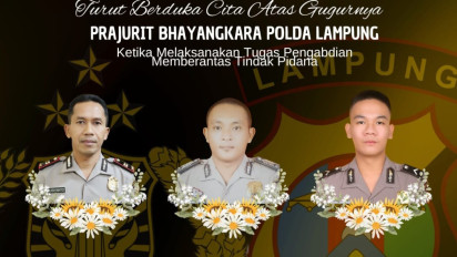 DOR! Detik-detik Tiga Anggota Polisi Tewas Ditembak Saat Gerebek Judi Sabung Ayam di Lampung, Pelaku Oknum TNI?