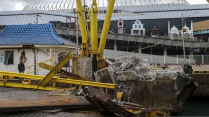 KMP Portlink III Tabrak Jembatan Dermaga Eksekutif Pelabuhan Merak, Perbaikan Makan Waktu Sepekan: Pelayaran Ekspres Tak Dulu Angkut Kendaaraan Besar