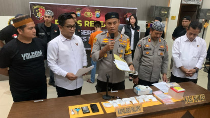 Polres Palopo Berhasil Bekuk Wanita Asal Makassar Bawa Sabu 351 Gram