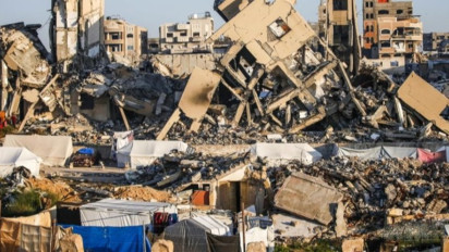 Ancaman Baru Intai Warga Gaza, Ratusan Bangunan Rusak Terancam Runtuh