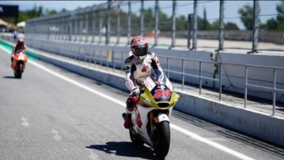 Jadwal Moto2 Qatar 2025, Minggu 13 April: Menanti Nasib Mario Aji usai Crash, Balapan atau Absen?