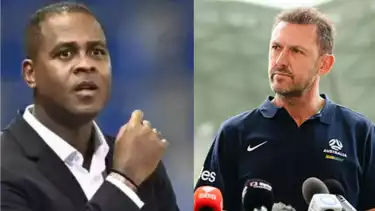 Pelatih Timnas Indonesia, Patrick Kluivert dan Pelatih Australia, Tony Popovic
