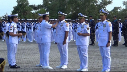 Pangkoarmada RI Pimpin Sertijab Panglima Koarmada I dan II di Tanjungpinang