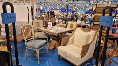 Ramaikan BRI UMKM EXPO(RT) 2025! Pengusaha Seni Ukir Mebel dari Jepara Tembus Pasar Global