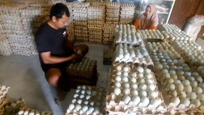 Hadapi Lebaran, Produksi Telur Asin Brebes Meningkat Hingga 4 Kali Lipat