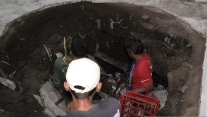 Dua Orang Terluka Akibat Bangunan Ambles di Solo