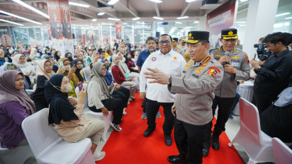 Kapolri Jenderal Pol. Listyo Sigit Prabowo Tinjau Kawasan Industri Brebes, Harap Masalah Pengangguran Teratasi