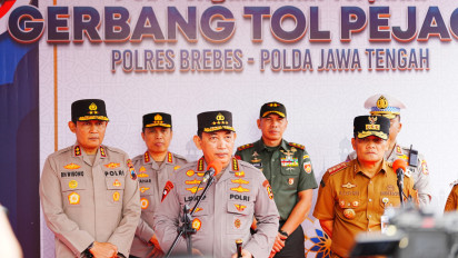 Kapolri Jenderal Listyo Keluarkan Perintah Ini untuk Personel Operasi Ketupat 2025 di Posko Terpadu Pejagan Brebes