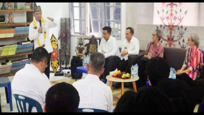 Gubernur Temui Mahasiswa Kalteng di Yogyakarta dan Lakukan...