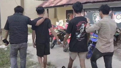 Gegara Narkoba, Tiga Pemuda Nekat Curi Motor di Kolaka Timur