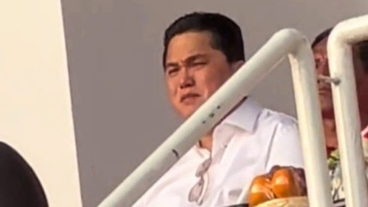 Viral, Video Detik-detik Erick Thohir Menangis, Ini Respons Ketum PSSI soal Timnas Indonesia Keok dari Australia