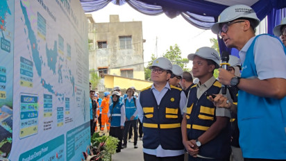 Lawatan ke Banjarmasin, Menteri Bahlil Pastikan Listrik PLN Aman Layani Idulfitri