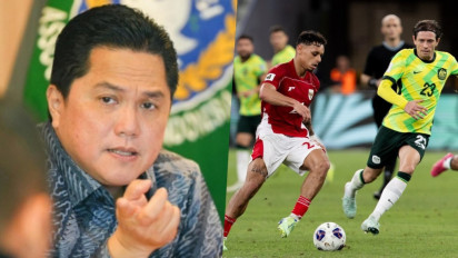 Erick Thohir Putuskan Mundur dari Ketum PSSI usai Timnas Indonesia Digulung 1-5 oleh Australia? Netizen: Anda Gagal...