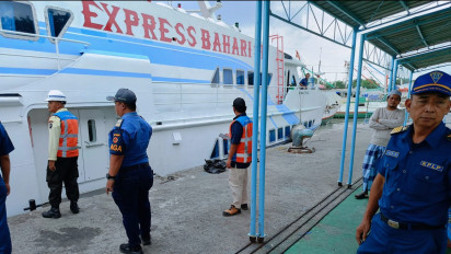 Arus Mudik Lebaran, Tiket Kapal Cepat Express Bahari ke Pulau Bawean Gresik Ludes Terjual