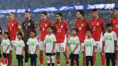 Timnas Indonesia di Laga Kontra Australia