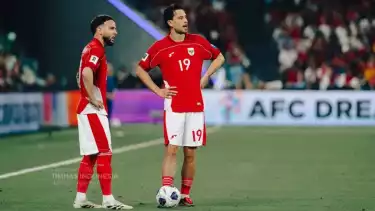 Timnas Indonesia dibuat tertunduk lesu usai kekalahan dari Australia