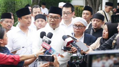 Ridwan Kamil Ucap Mohon Maaf Lahir Batin di Tengah Isu Dugaan 'Menghilang' Seusai Digeledah KPK: Saya Alhamdulillah ....