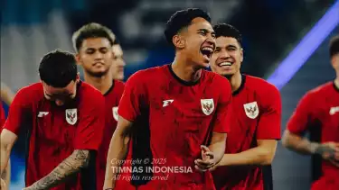 Pemain Timnas Indonesia Marselino Ferdinan