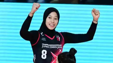 Pemain Red Sparks Megawati Hangestri