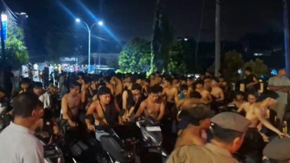 Polisi Amankan 278 Pemuda di Kota Semarang yang Konvoi Hingga Ganggu Ketertiban