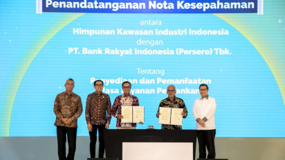 Dorong Pertumbuhan Ekonomi dan Optimalisasi Kawasan Industri, BRI Jalin Kerja Sama dengan HKI