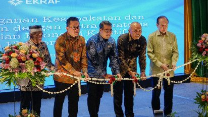 Dorong Industri Lokal ke Pasar Global, Kemenekraf dan Kemendagri Jalin Kerjasama