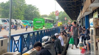 Arus Mudik Melonjak! Penumpang di Terminal Bantuan Jakarta Naik 261 Persen