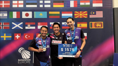 Ganda Campuran Indonesia Rehan/Gloria Sabet Gelar Juara di Polish Open 2025