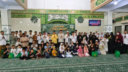 Semarak Ramadan, Hipakad Jakarta Barat Gelar Kegiatan Berbagi dengan Anak Yatim Piatu