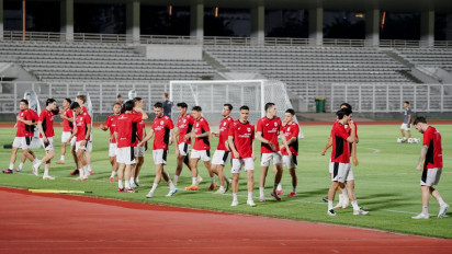 Intip Foto Latihan Timnas Indonesia, Minggu, 23 Maret 2025: Mees Hilgers Dicoret, Ole Romeny Sudah Gabung