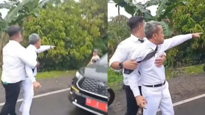 Viral, Video Detik-detik Bupati Jeneponto Ngamuk di Jalan Usai Dilantik, Warganet Lontarkan Komentar Menohok