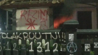 Pascaricuh Demo Penolakan UU TNI, Gedung DPRD Alami Kerusakan Parah