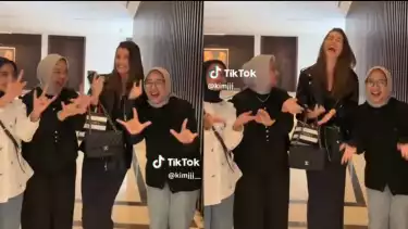 Luna Bijl, pacar Maarten Paes, ikut tren velocity