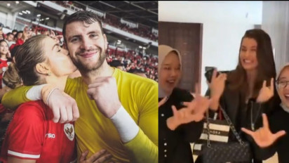 Rela Datang Jauh-jauh ke Indonesia, Pacar Maarten Paes Malah Diajak Fans Bikin Tren Velocity