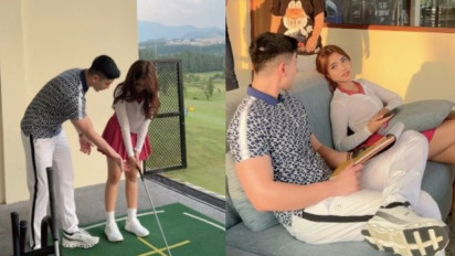 Main Golf Bareng, Fuji dan Verrell Bramasta Sudah Resmi Jadian?