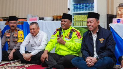 Doa Bersama Keselamatan Operasi Ketupat 2025, Kakorlantas Mohon Keselamatan Bagi Petugas dan Pemudik